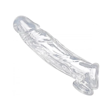 Image of the Size Matters Transparent Penis Extension Sheath