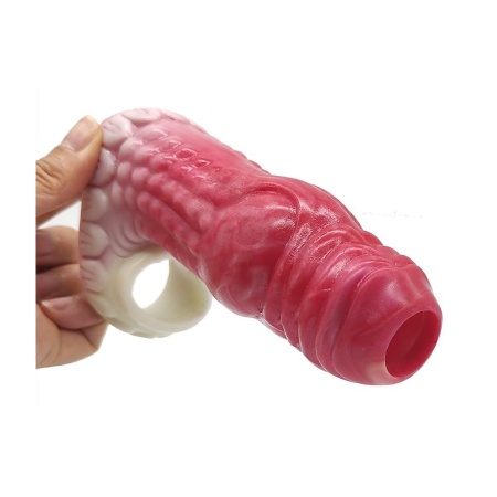 Pinkalien Monster Penis Sheath for intensified sensations