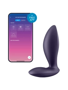Image of the Satisfyer Power Connected Vibrating Plug - Bluetooth APP