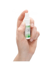 Delayed ejaculation spray with natural CBD to prolong pleasure