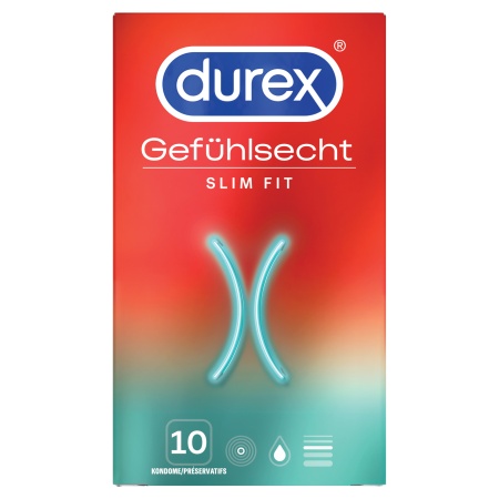 Image du produit Préservatifs Durex Slim Fit ultra souples