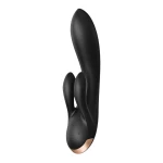 Image du Vibromasseur Bluetooth Satisfyer Double Flex offrant une triple stimulation