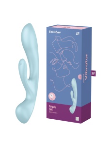 Vibromasseur Triple Moteurs Satisfyer pour une stimulation intense du point G et du clitoris