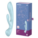 Vibromasseur Triple Moteurs Satisfyer pour une stimulation intense du point G et du clitoris