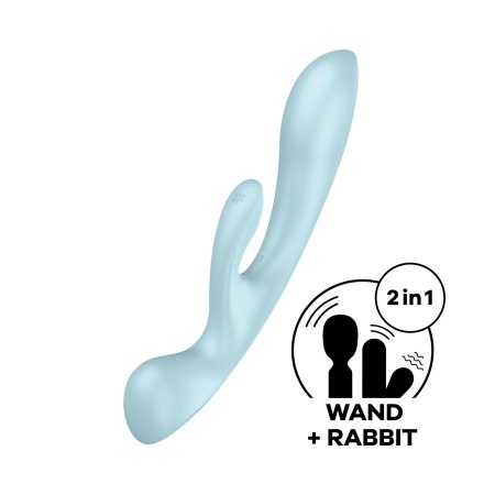 Vibratore a triplo motore Satisfyer per un'intensa stimolazione del punto G e del clitoride