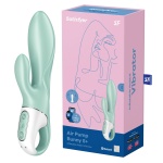 Inflatable vibrator - Air Pump Bunny 5+ by Satisfyer for intense stimulation