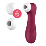 Abbildung des Satisfyer Pro 2 Generation 3 Klitorisstimulators mit Bluetooth-Anwendung