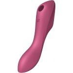 Image of the Satisfyer Curvy Trinity 3 Red G-Spot and Clitoral Stimulator