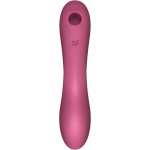 Immagine dello stimolatore clitorideo e del punto G rosso Satisfyer Curvy Trinity 3
