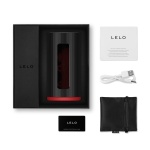 LELO F1S V2X Bluetooth Connected Vibrating Masturbator in Matte Black and Bronze