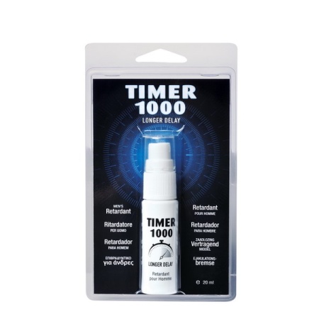 Image du produit Spray Retardant Timer 1000 pour le contrôle de l'éjaculation