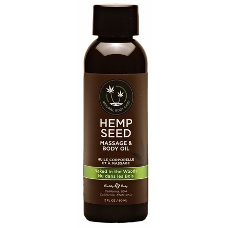 Earthly Body Organic Vegan Guavalava Massage Oil 60 ml bottle