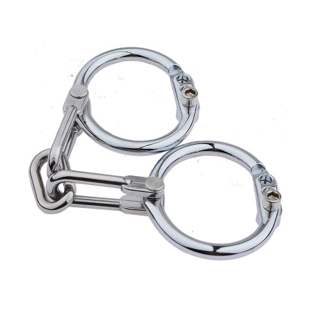 Third Strict metal wrist cuffs - Kink Gear