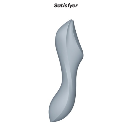 Satisfyer Curvy Trinity 3 Grey G-Spot and Clitoral Stimulator