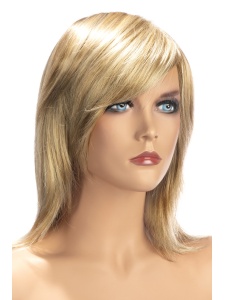 Image of the Zoé Mi-Long Blonde Wig by World Wigs