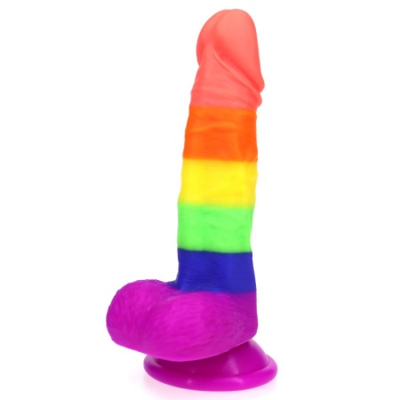 Immagine del dildo in silicone Rainbow Ø 4cm