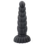 Abbildung des Dildos Realistischer Twist XXL Schwarz von der Marke X-MEN