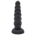 Abbildung des Dildos Realistischer Twist XXL Schwarz von der Marke X-MEN