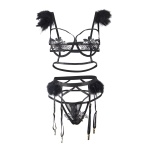 Image of the Sexy 3 Piece Lingerie Set Paris Hollywood