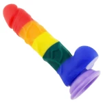 Pride Rainbows Dildo Rainbow Sextoy