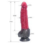 Dildo anale realistico predatore di 23 cm - eccitante dildo sextoy