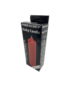 Red BDSM Candle - Low Temperature Erotic Accessory by Fetish Power