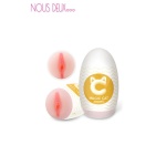 Image of the Nous Deux Masturbator Egg offering a realistic sensation of vaginal penetration