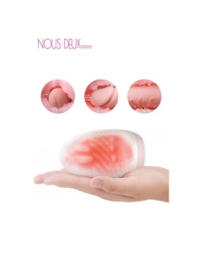 Image of the Nous Deux Masturbator Egg offering a realistic sensation of vaginal penetration