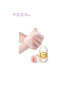 Image of the Nous Deux Masturbator Egg offering a realistic sensation of vaginal penetration