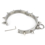 Image of Kotos Stainless Steel Spiked BDSM Necklace