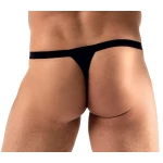 Image du String Noir à Strass Svenjoyment, une lingerie sexy et glamour