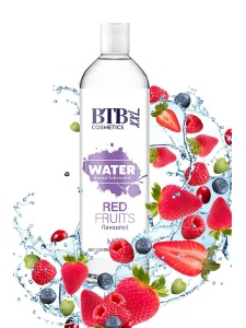 Bild von BTBs wasserbasiertem veganem Bio-Gleitmittel Rote Früchte