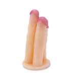 Gode Triple Pénétration Kiotos sextoy flexible pour plaisir extrême