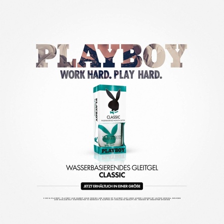 Image du Lubrifiant Playboy Classic Premium à base d'eau