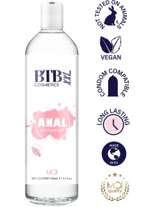 Immagine di BTB Vegan Anal Bio Waterbase Lubrificante XL 250 ml