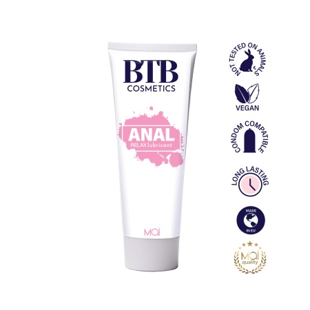 Product image Anal Relax Vegan BTB 100 ML water-based lubricant
