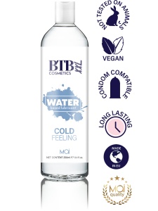 Immagine di BTB Vegan Lubrificante con effetto rinfrescante e base d'acqua XL 250 ml