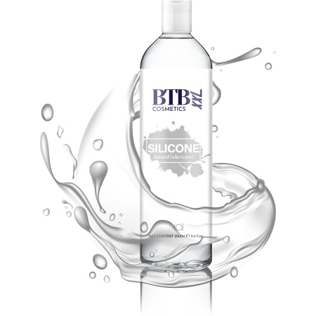 BTB Cosmetics Veganes Gleitgel auf Silikonbasis 250 ml Flasche
