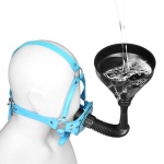 Image of the BDSM Funnel for Uro Games with Harness - Black