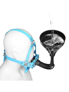 Image of the BDSM Funnel for Uro Games with Harness - Black