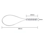 Metall-Paddle Horsewhip 36cm für BDSM