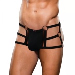 Image of the BAD BOY bondage boxer shorts with straps from Envy