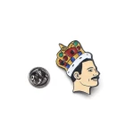 Farbenfroher Freddie Mercury Pin, ein unverzichtbares Accessoire für Queen-Fans