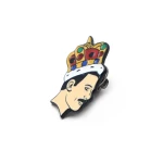 Farbenfroher Freddie Mercury Pin, ein unverzichtbares Accessoire für Queen-Fans