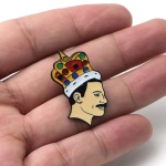 Colourful Freddie Mercury pin, an essential accessory for Queen fans