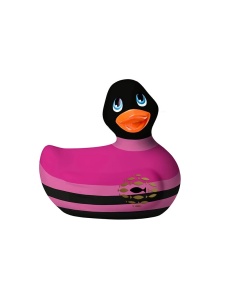 Anatra vibrante I Rub My Duckie 2.0 Rosa/Nero di Big Teaze Toys