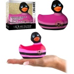 I Rub My Duckie 2.0 Vibrierende Ente Pink/Schwarz von Big Teaze Toys