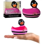 Canard Vibrant I Rub My Duckie 2.0 Rose/Noir de Big Teaze Toys