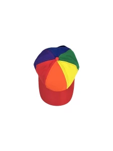 Colourful rainbow cap by Pride Items