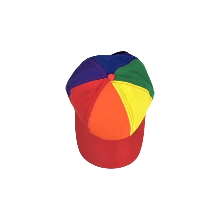 Casquette colorée arc-en-ciel de la marque Pride Items